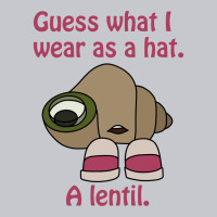 Shell With Shoes On Quote Guess What I Wear As A Hat A Lentil Unisex Jogger | Artistshot