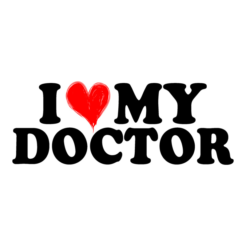 I Love My Doctor For Light Maternity Scoop Neck T-shirt by Gurkan | Artistshot