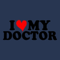 I Love My Doctor For Light Men Denim Jacket | Artistshot