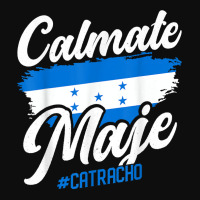 Baleada Honduran Honduras Flag Catracho Calmate Maje T Shirt Crop Top | Artistshot