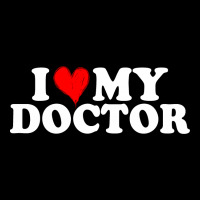 I Love My Doctor For Dark Men's Long Sleeve Pajama Set | Artistshot