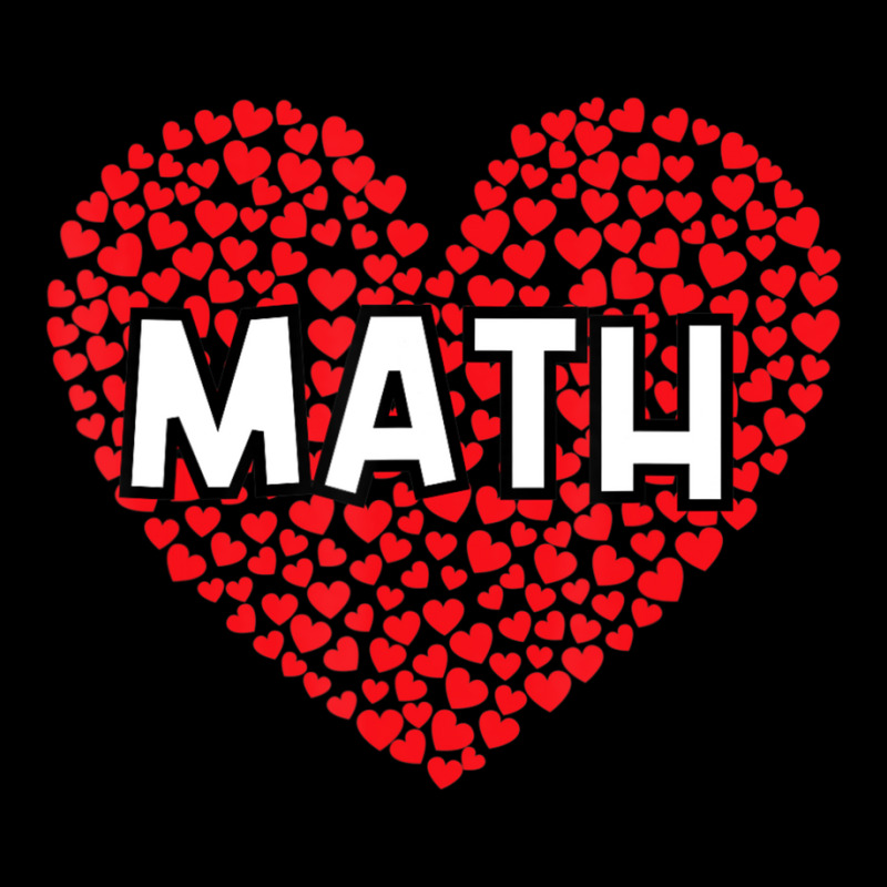 Hot Trend Valentine's Day For Math Teachers Maternity Scoop Neck T-shirt by Trudeau Palmer | Artistshot