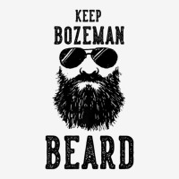 Keep Bozeman Montana Beard Hipster Retro Adjustable Cap | Artistshot