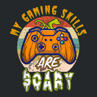 My Gaming Skills Are Scary, Gamer Lovers Crewneck Sweatshirt | Artistshot