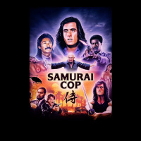 Samurai Cop Wallpaper Legging | Artistshot