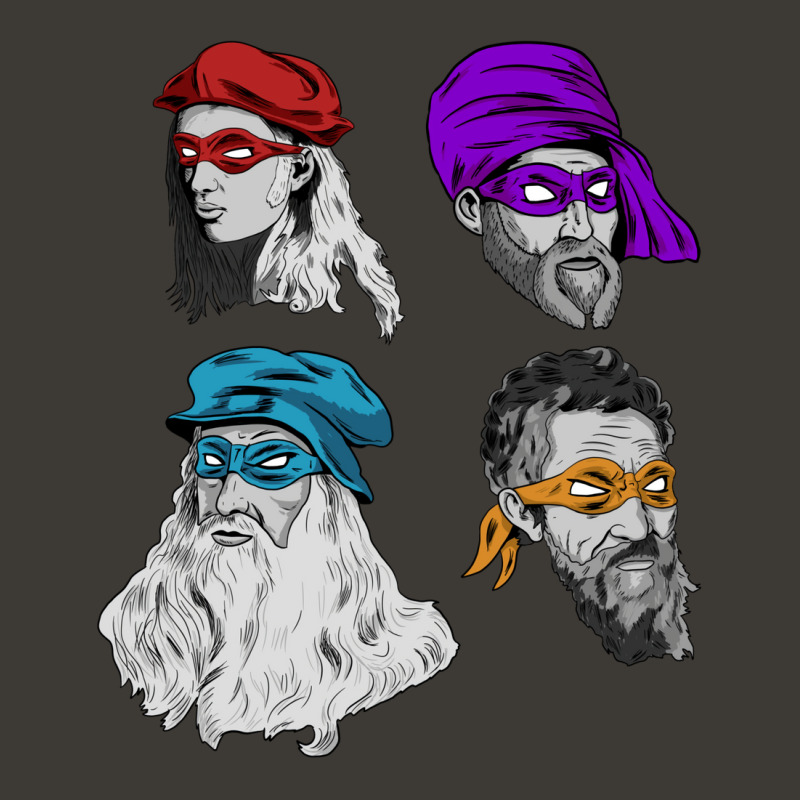 Middle Aged Renaissance Ninja Artists (no Text) Bucket Hat by iuratosowazig | Artistshot