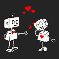 Hot Trend Valentines Day Robots Couple Love Story 3/4 Sleeve Shirt | Artistshot