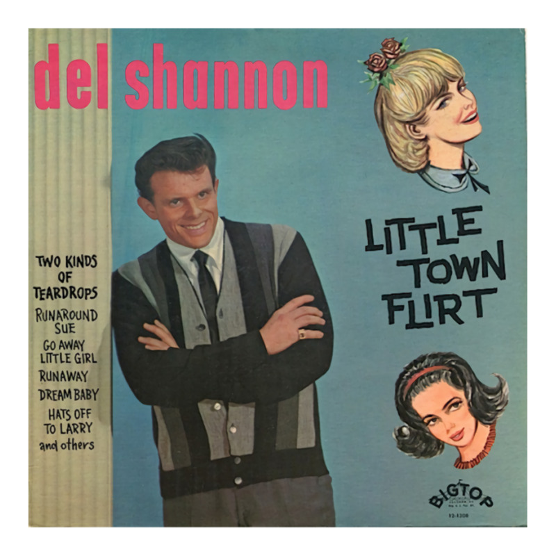 Del Shannon   Little Town Flirt (1963) Men's T-shirt Pajama Set | Artistshot