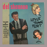 Del Shannon   Little Town Flirt (1963) Vintage Hoodie | Artistshot