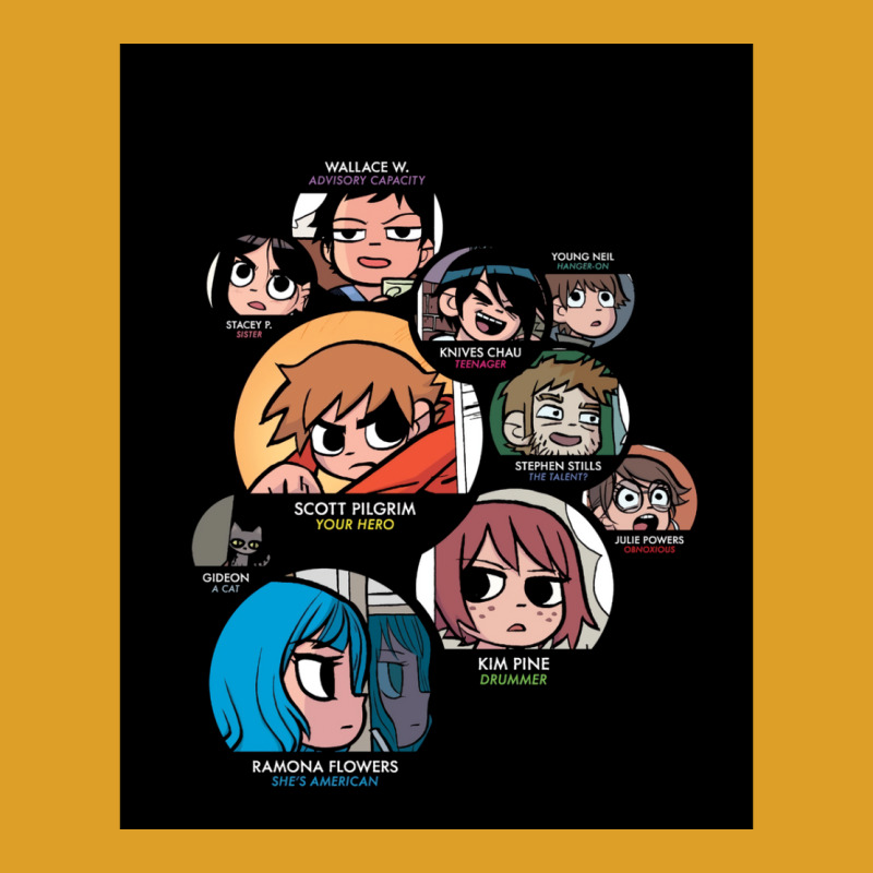 Scott Pilgrim Characters T-shirt | Artistshot