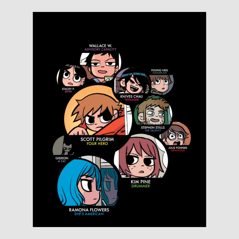 Scott Pilgrim Characters Exclusive T-shirt | Artistshot