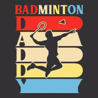 Fathers Day Gift Ideas T  Shirtbadminton Daddy Funny Daddy Gifts Fathe Vintage Short | Artistshot