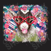 Goat With Glasses T-shirt | Artistshot