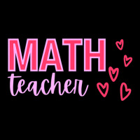 Limited Edition Valentine's Day Math Teacher With Hearts Maternity Scoop Neck T-shirt | Artistshot