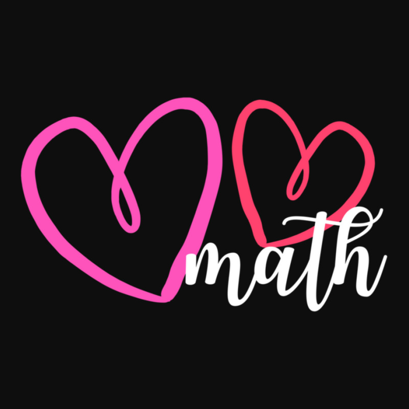 Hot Trend Valentine's Day Math With Hearts Crop Top by Trudeau Palmer | Artistshot