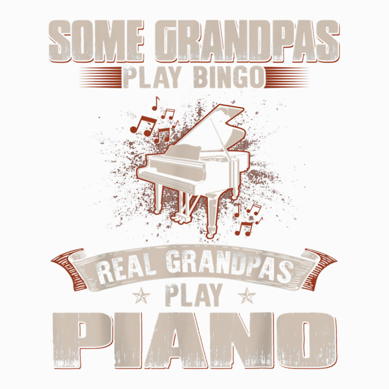 Mens Some Grandpas Play Bingo Real Grandpas Play Piano Coffee Mug | Artistshot