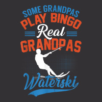 Mens Some Grandpas Play Bingo Real Grandpas Waterski Vintage Hoodie | Artistshot