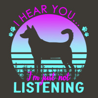 Canaan Dog T  Shirt I Hear You I'm Just Not Listening Canaan Dog Lover Bucket Hat | Artistshot