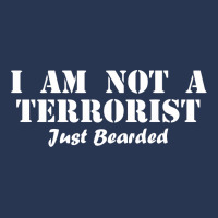 I Am Not A Terrorist Just Bearded Ladies Denim Jacket | Artistshot