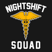 Night Shift Squad Nurse Gift Flannel Shirt | Artistshot