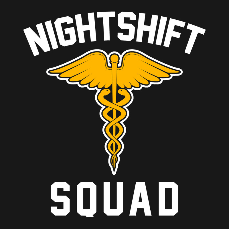 Night Shift Squad Nurse Gift Flannel Shirt | Artistshot