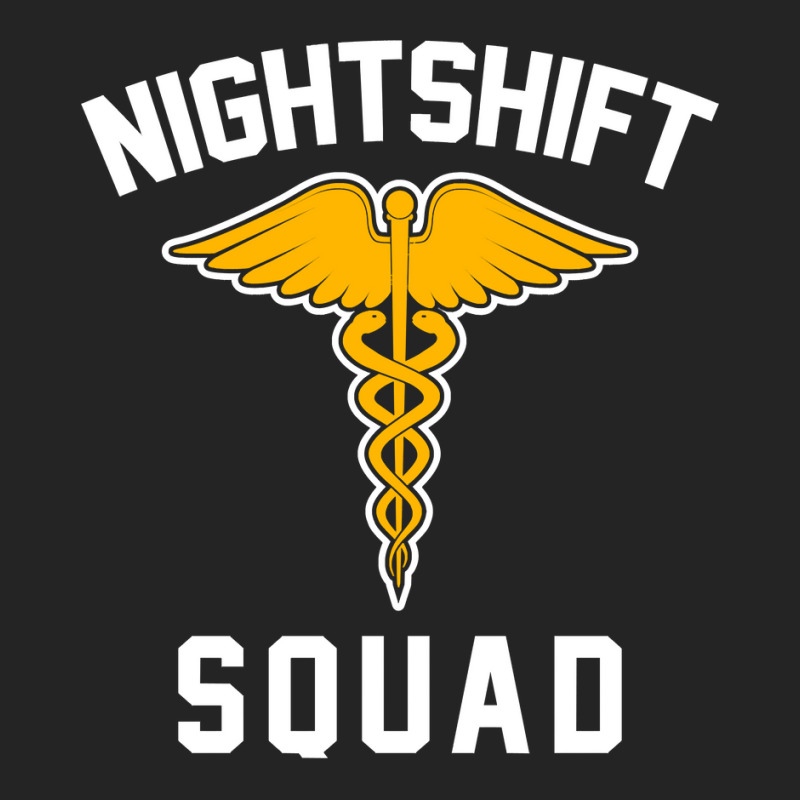 Night Shift Squad Nurse Gift 3/4 Sleeve Shirt | Artistshot