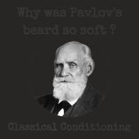 Psychology Pavlov's Beard Joke Classical Conditioning Ladies Fitted T-shirt | Artistshot