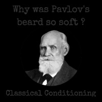 Psychology Pavlov's Beard Joke Classical Conditioning Long Sleeve Baby Bodysuit | Artistshot