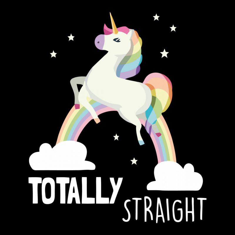 Totally Straight Funny Unicorn Maternity Scoop Neck T-shirt | Artistshot