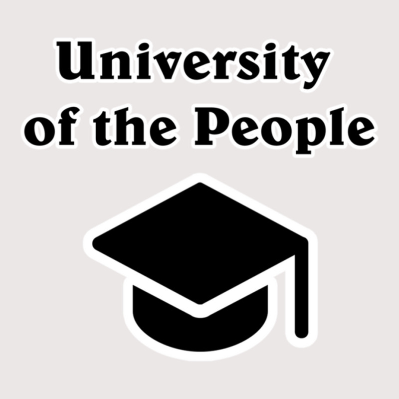 University Of The People Pocket T-Shirt by MIVANVORST | Artistshot