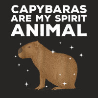 Cool Capybara For Men Women Rodent Spirit Animal Zoologist Ladies Fitted T-shirt | Artistshot