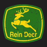 Rein Deer Christmas Parody Holiday Farm Tractor Joke T-shirt | Artistshot