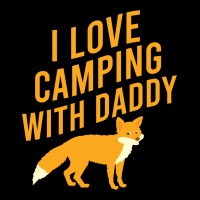 I Love Camping With Daddy Cropped Sweater | Artistshot