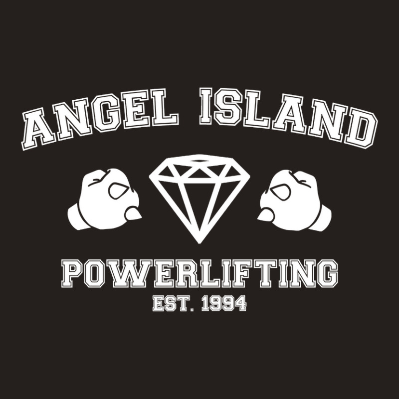 Limited Edition Angel Island Powerlifting White Tank Top by Trudeau Palmer | Artistshot