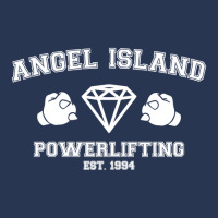 Limited Edition Angel Island Powerlifting White Men Denim Jacket | Artistshot