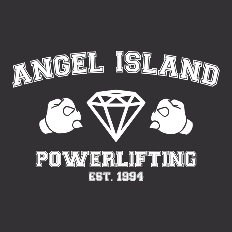 Limited Edition Angel Island Powerlifting White Vintage Hoodie by Trudeau Palmer | Artistshot