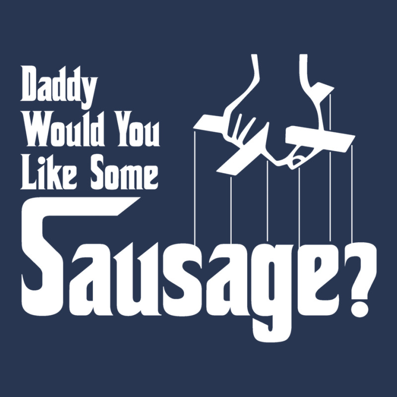 Daddy Would You Like Some Sausage Men Denim Jacket by salayobatrazf | Artistshot