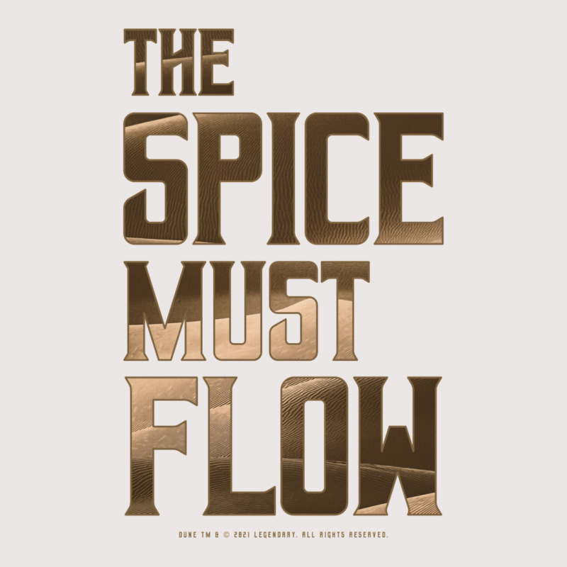 Dune   The Spice Must Flow (dark) Pocket T-shirt | Artistshot