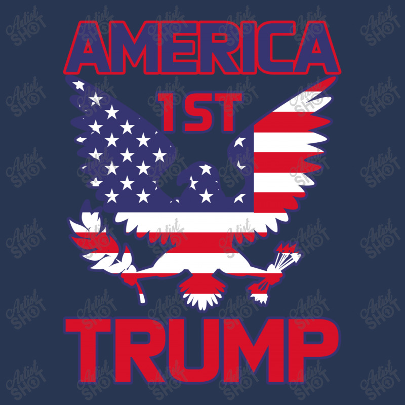 Trump America First Eagle Men Denim Jacket | Artistshot