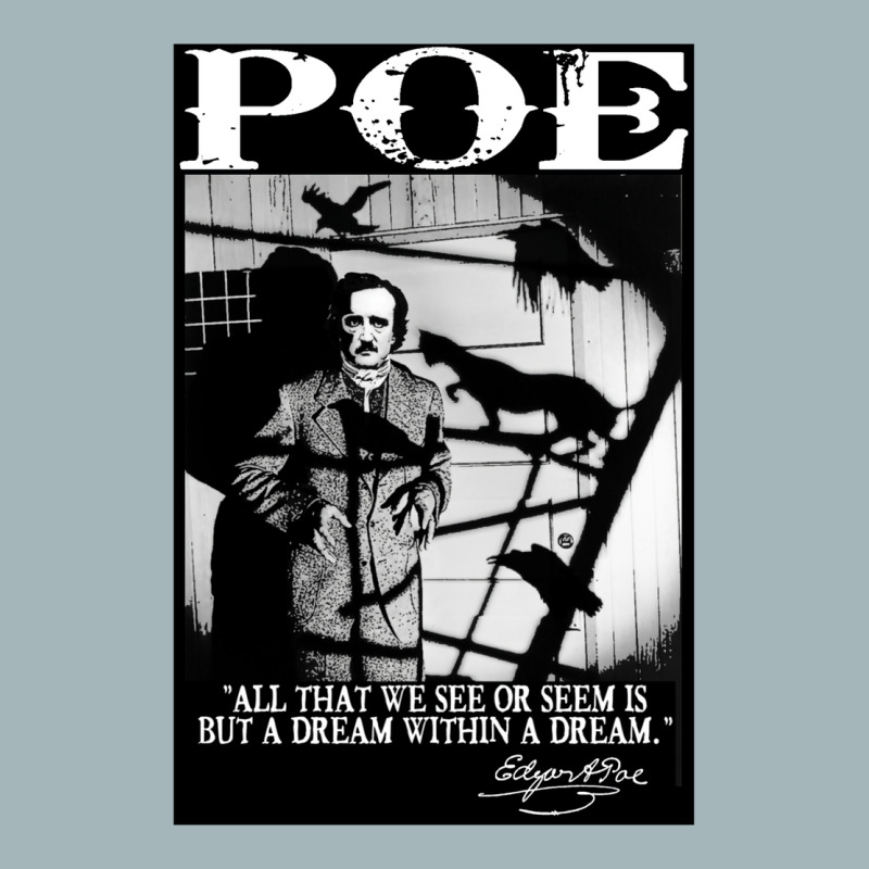 Edgar Allan Poe Unisex Sherpa-Lined Denim Jacket by salayobatrazf | Artistshot