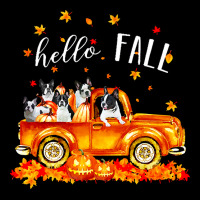 Hello Fall Frenchie In Car Autunm T  Shirt Frenchie Hello Fall   Frenc Pocket T-shirt | Artistshot