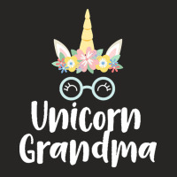 Unicorn Grandma T  Shirt Unicorn Grandma Magical Grandmother Appreciat Ladies Fitted T-shirt | Artistshot