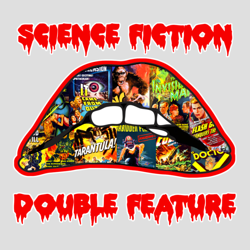 Science Fiction  Double Feature (lips! Lips!! Lips!!!) V-neck Tee | Artistshot