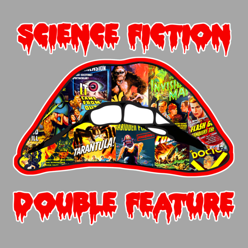 Science Fiction  Double Feature (lips! Lips!! Lips!!!) Men's Polo Shirt | Artistshot