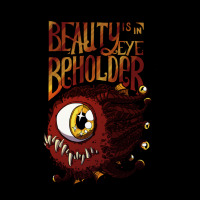 Limited Edition Beauty Is In The Eye Of The Beholder Cropped Hoodie | Artistshot