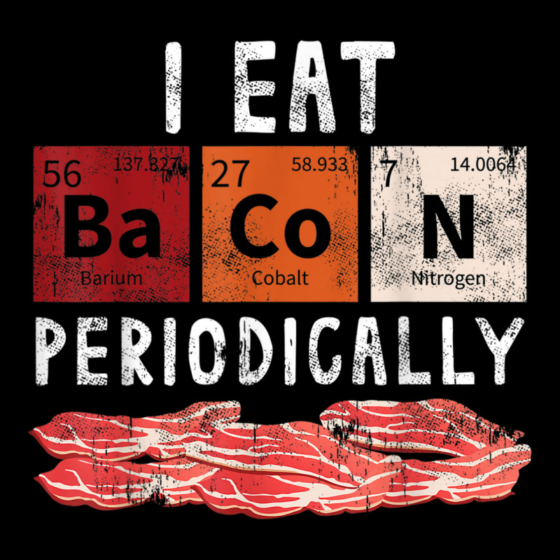 Bacon Periodic Table Funny Food Science Bacon Lover Gift Women's V-Neck T-Shirt by NOELRIVERA | Artistshot