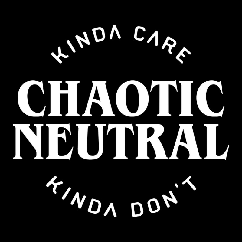 Trending Chaotic Neutral Alignment Kinda Care Kinda Don't Funny Quotes Lightweight Hoodie by Estrada Link | Artistshot