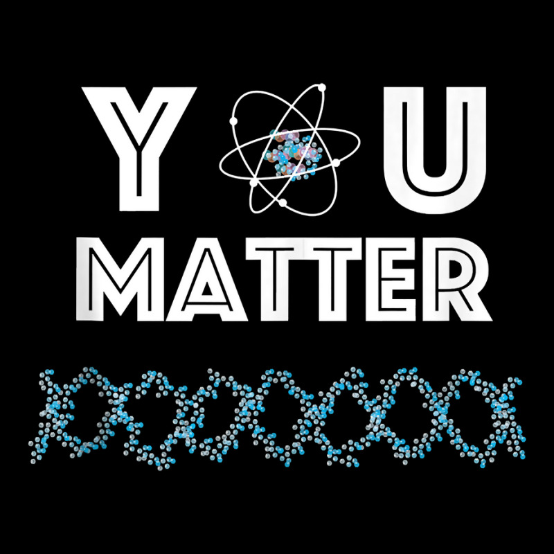 You Matter Funny Science Energy Universe Positivity Graphic Tank Top Cropped Hoodie by wiltoban | Artistshot