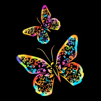 Neon Butterfly T  Shirt Neon Butterfly T  Shirt Fleece Short | Artistshot