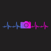 Photographer T  Shirt Camera Photography Heartbeat For Photographers T T-shirt | Artistshot